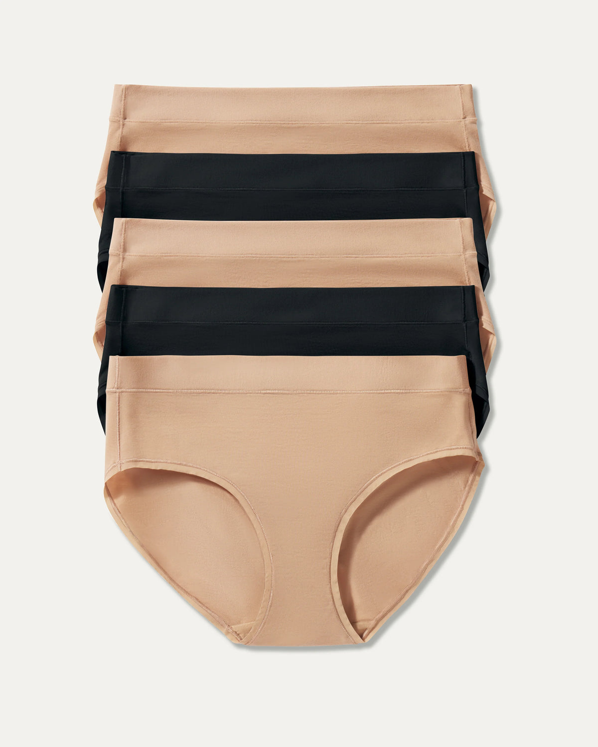BlissWear Mid-Rise Brief 5-Pack