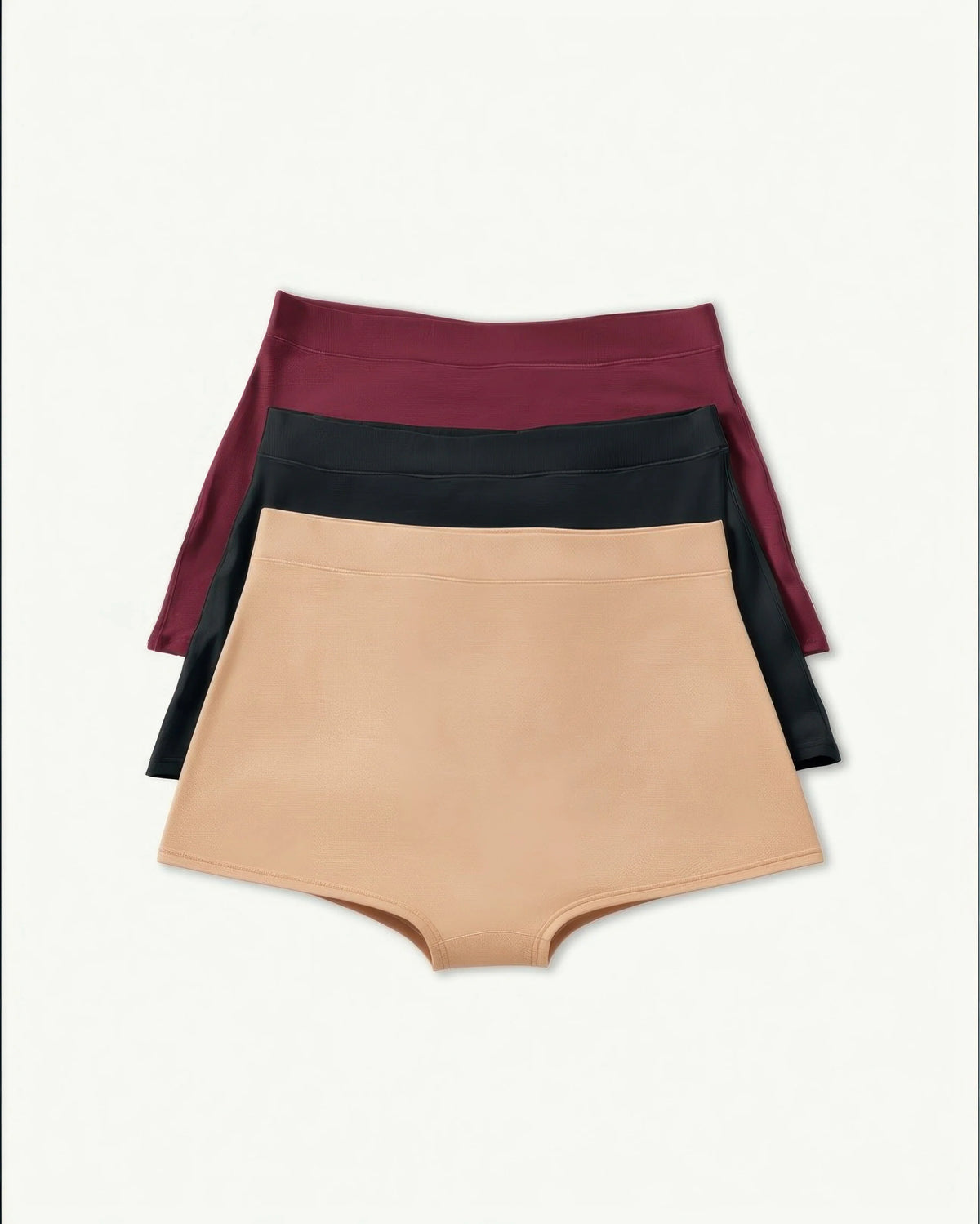 BlissWear High Rise Boyshort 3-Pack